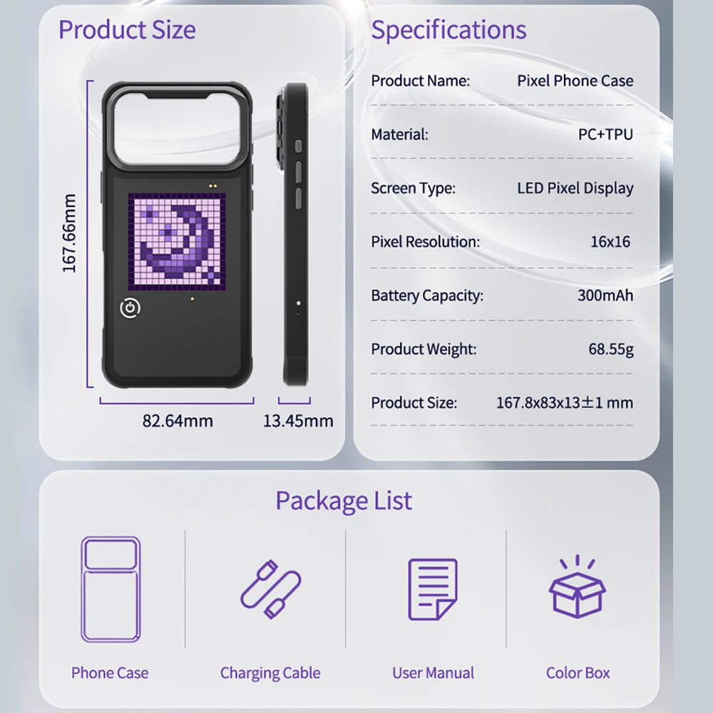 DIY Mode with APP Image Screen - Smart Accessories recension och pris