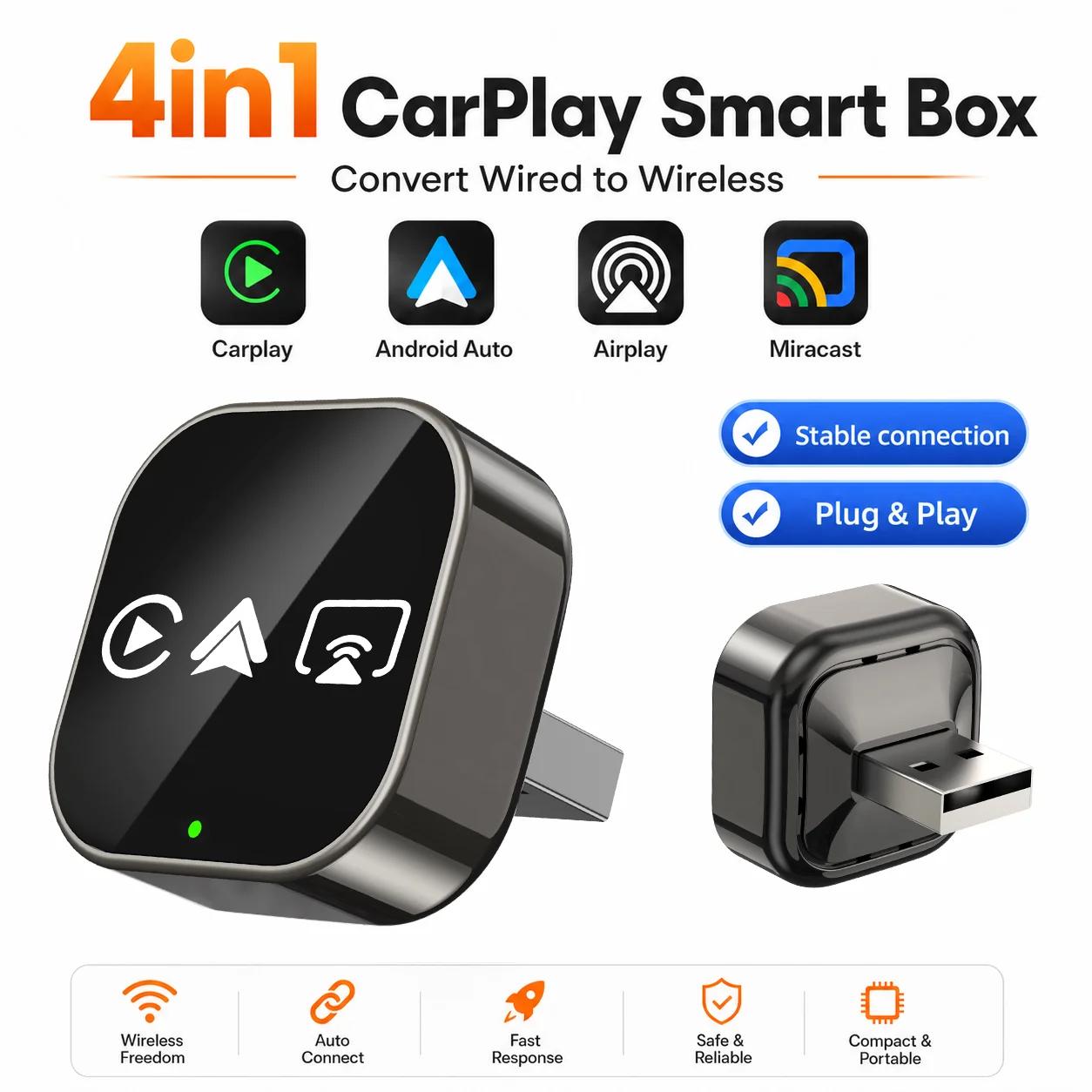 CarRocket Wireless Carplay Sma - Smartwatch Universal recension och pris