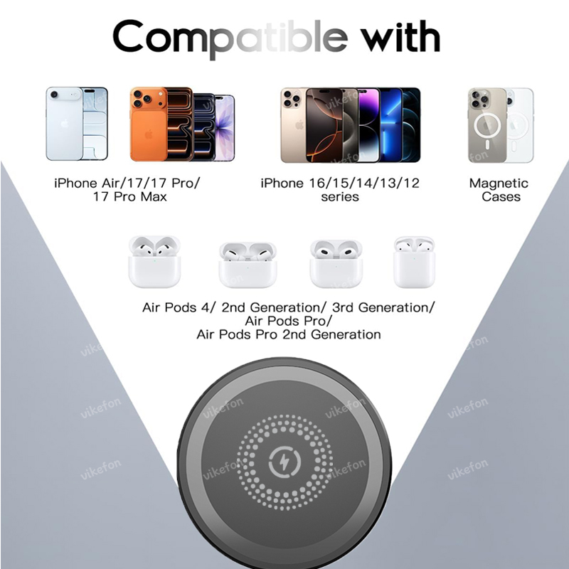 Magnetic 3 in 1 Wireless Charg - Wireless Charger Watch recension och pris