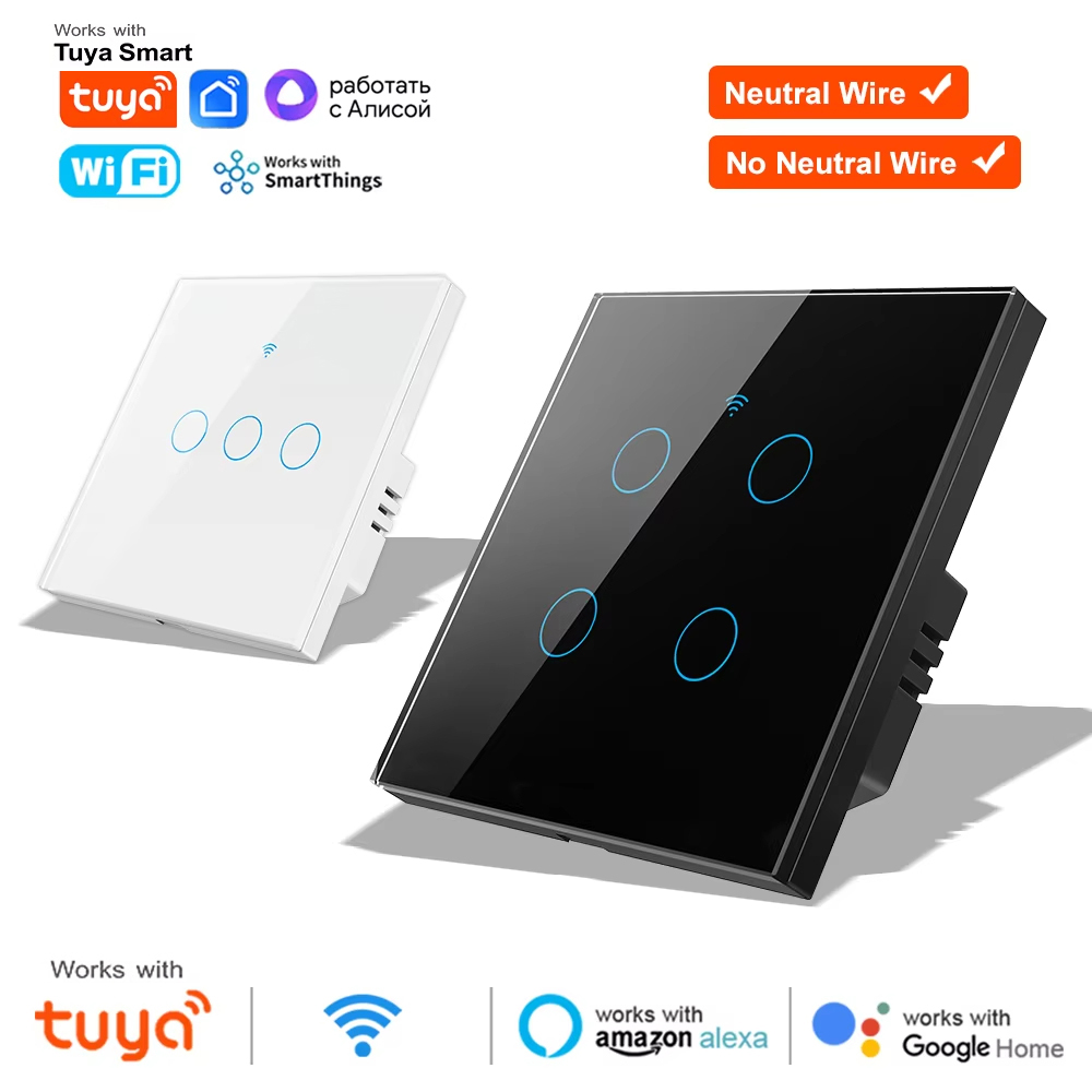 1 2 3 4 Gang WiFi RF 433mhz To - Smart Accessories recension och pris