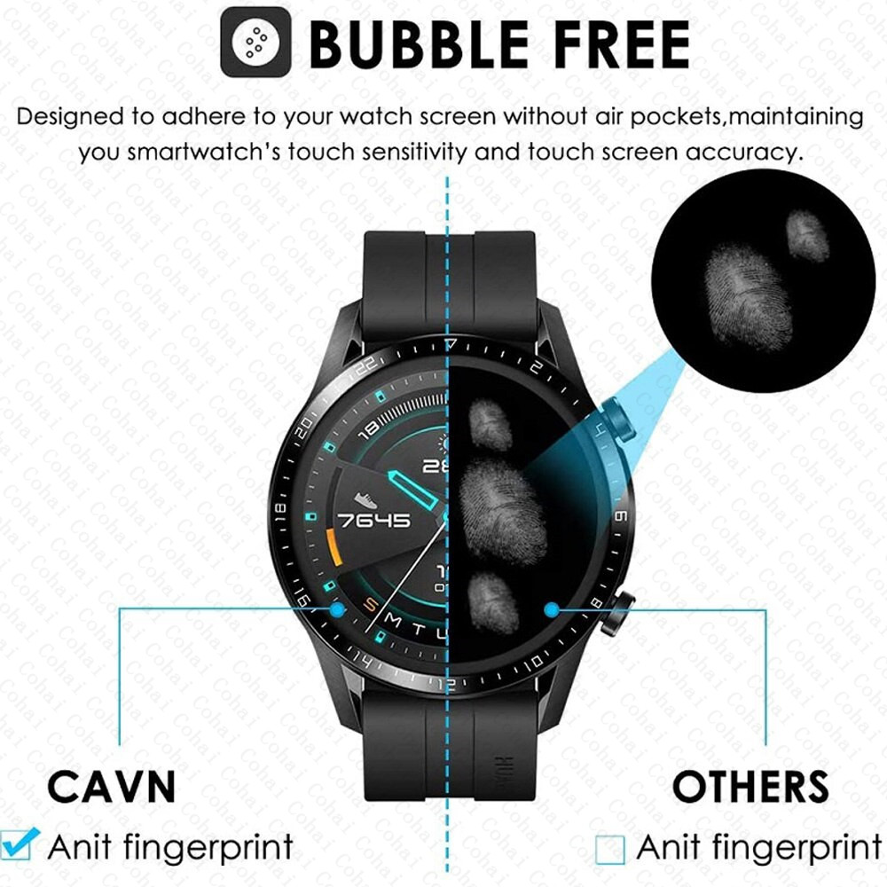 20D Curved Edge Tempered Glass - Titan Smartwatch Accessories recension och pris