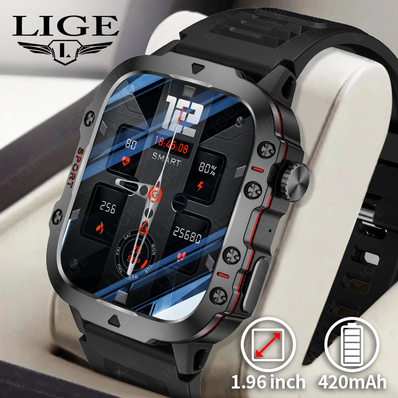 LIGE Outdoor Smart Watch Men 2 - Smartwatch Face recension och pris