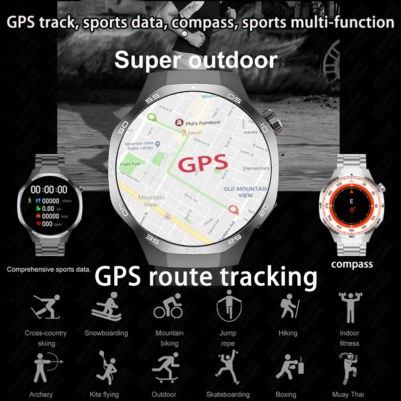 2026 New BOXUXING Watch 5 MAX  - Smartwatch Face recension och pris