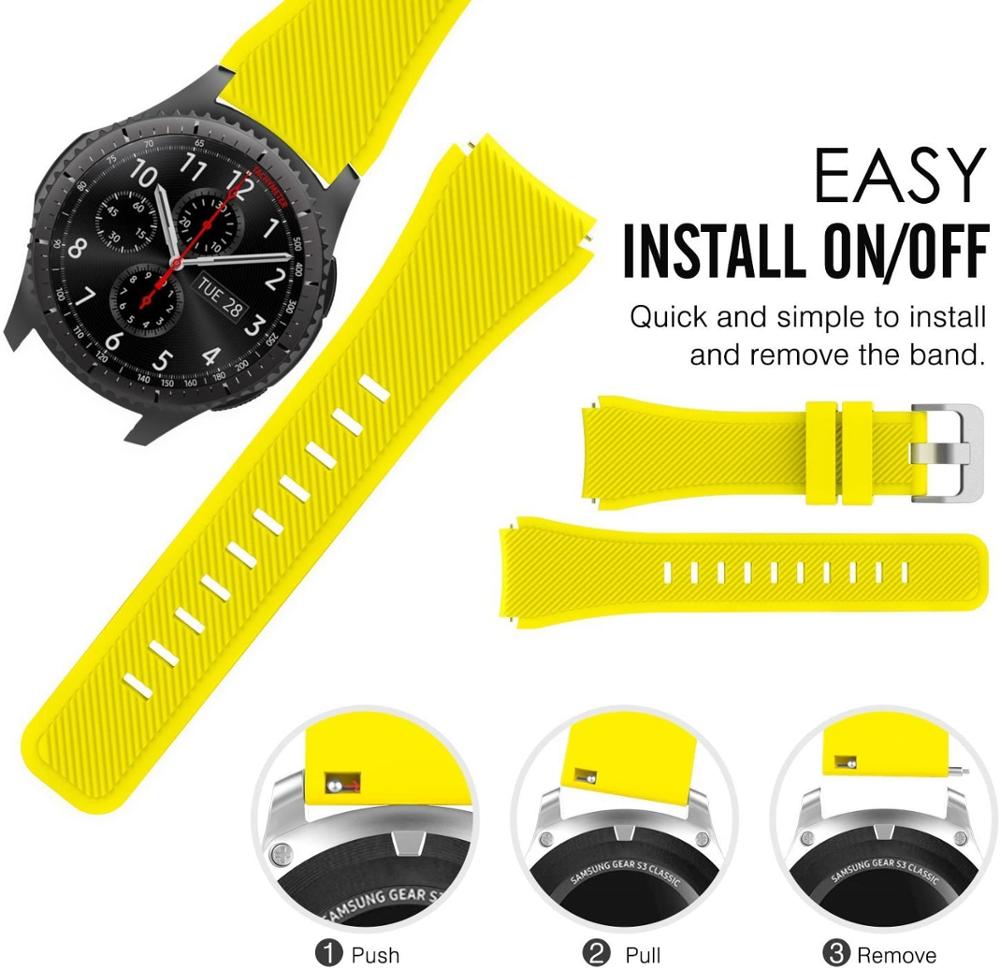 20/22mm Watch Strap For Samsun - Titan Smartwatch Accessories recension och pris