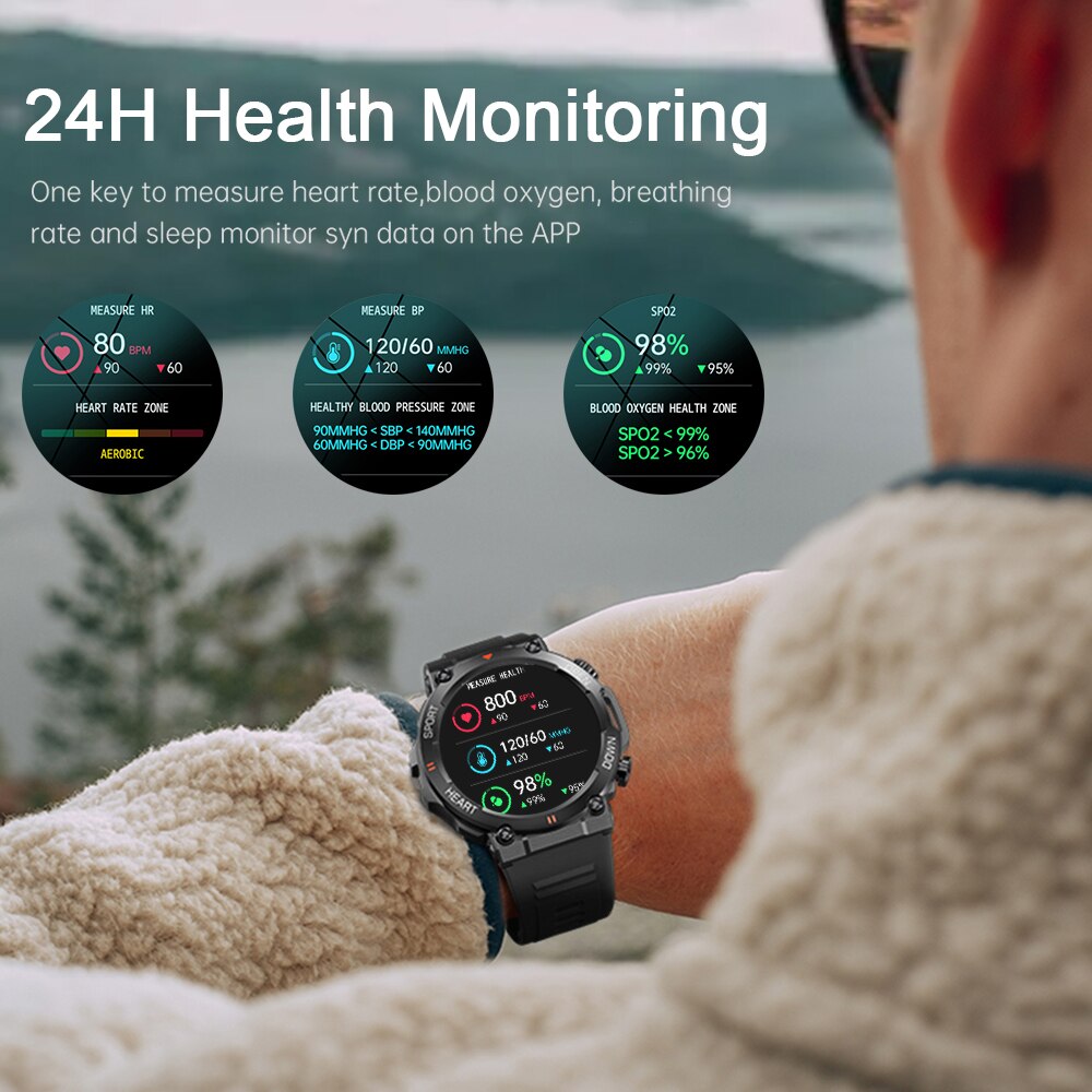 MEVADEN 1.39 inch HD Bluetooth - Smartwatch Face recension och pris