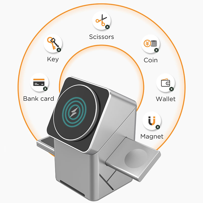 15W Touch Rotating Magnetic Mu - Wireless Charger Watch recension och pris