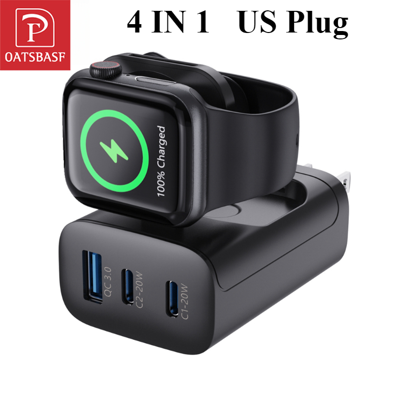 Oatsbasf 4 In 1 QC3.0 Fast Mag - Wireless Charger Watch recension och pris