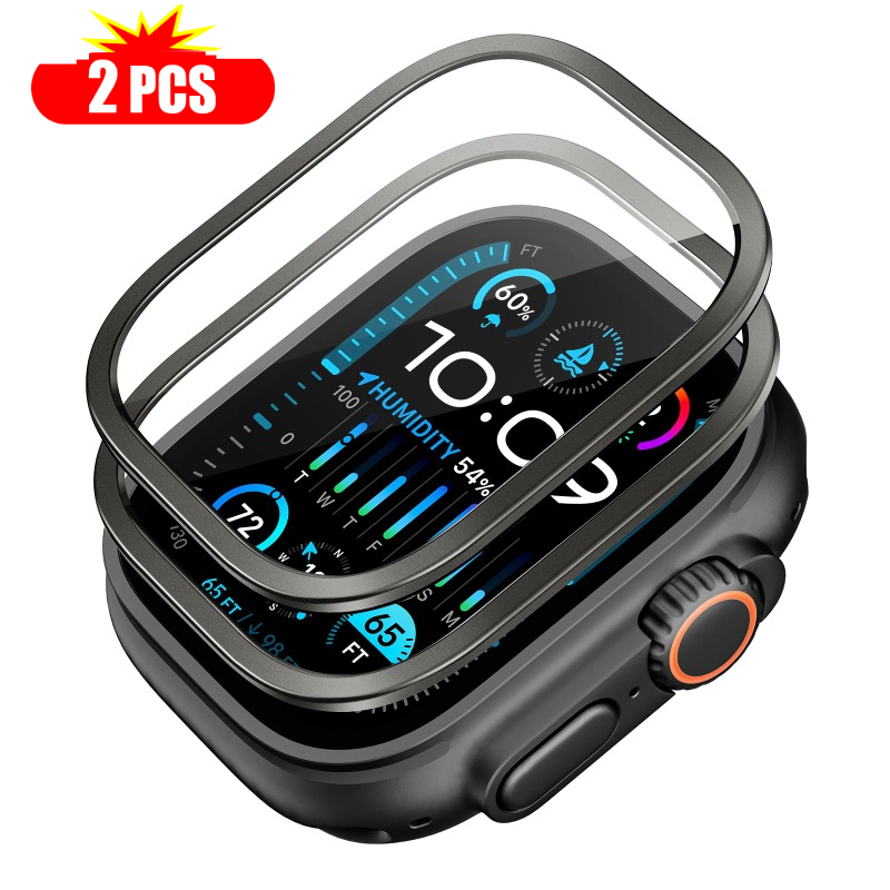 2pcs Tempered Glass for Apple  - Smartwatch Watch Accessories For Women recension och pris
