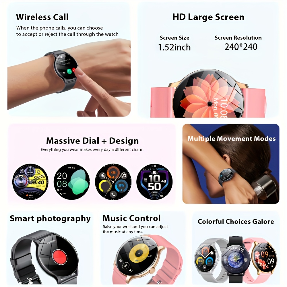 LAXASFIT Outsport Smart Watch  - Smartwatch Face recension och pris