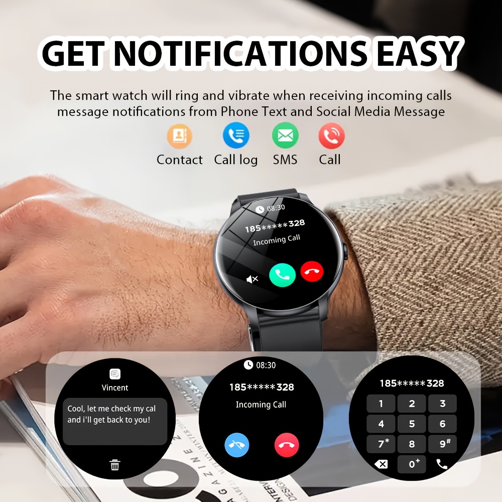 LAXASFIT Outsport Smart Watch  - Smartwatch Face recension och pris
