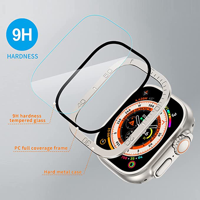 Screen Protector For Apple Wat - Watch Case Bumper recension och pris