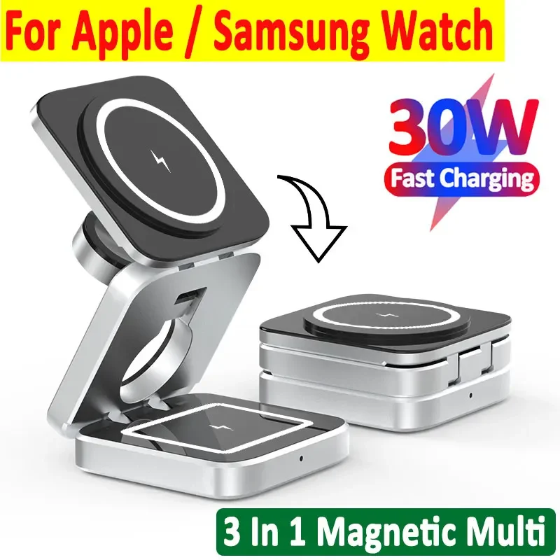 30W Magnetic Wireless Charger  - Wireless Charger Watch recension och pris