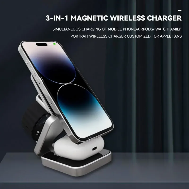 30W Magnetic Wireless Charger  - Wireless Charger Watch recension och pris